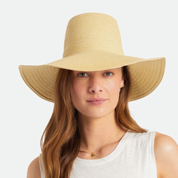NWT - Brixton Adult Napa Sun Protection UPF 50+ Straw Hat - Size L/XL - Picture 2 of 10